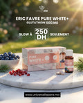 Eric Favre Pure White+ – Glutathion 1000 mg – Éclat &amp; Détox (10 Monodoses)