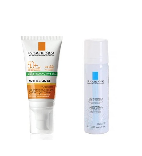 La Rohche-Posay Anthelios Crème Matifiante + Eau thermal 50ml OFFERTE