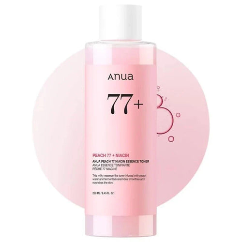 ANUA Peach 77 Niacin Essence Toner 250ml Lotion Tonique Éclaircissante Niacinamide