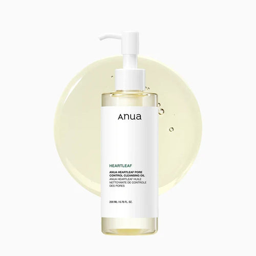 ANUA HeartleaF Pore Control Cleansing Oil 200ml Huile Nettoyante Démaquillante Pores