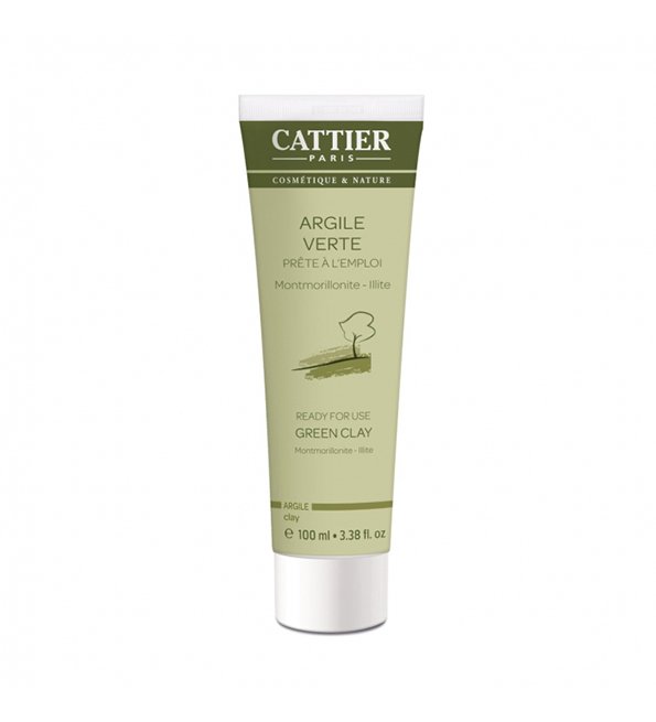 Cattier Argile verte Prete a l'emploi 100ml