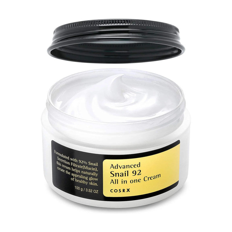 COSRX Advanced Snail 92 All In One Cream 100g Crème Visage Hydratation Réparation Anti-Âge