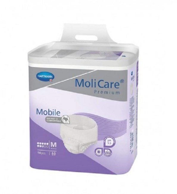 HARTMANN MOLICARE MOBILE SUPER SLIP ABSORBANT TAILLE M/NUIT X14 Unités