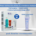 H&amp;S Line Gel Nettoyant 250ml+Ecran Solaire Invisible spf50+50ml + Creme Hydratant 50ml Pack