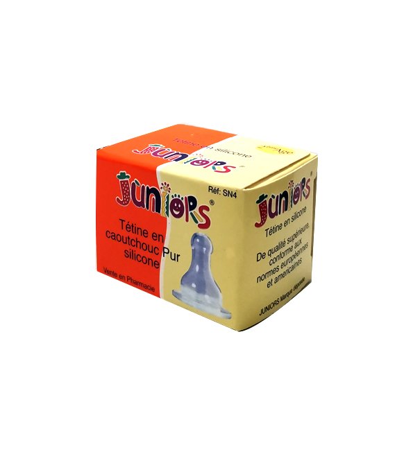 Juniors tetine en silicone simple 2age