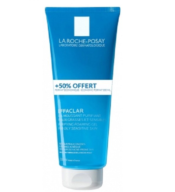 La Roche Posay Effaclar Gel Moussant 300 ml -50%
