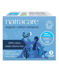 NATRACARE TAMPONS SUPER SANS APPLICATEUR 10 Unités