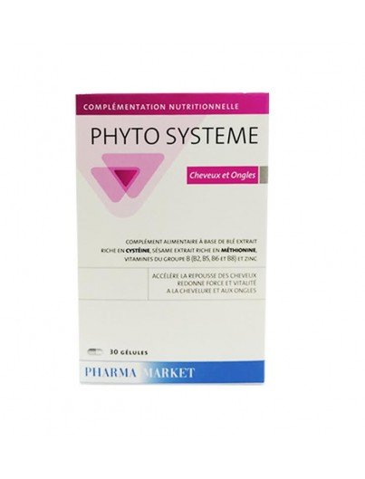 Phyto systeme Cheveux &amp; Ongles 30gelules