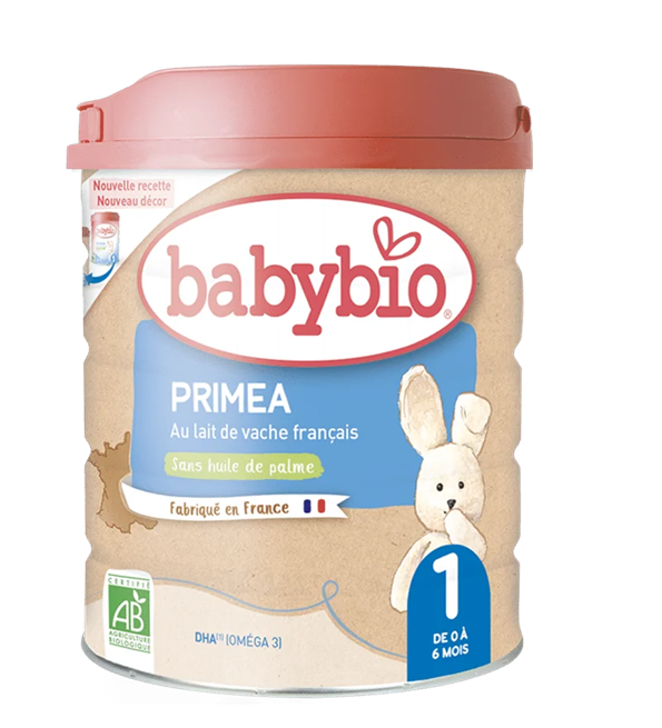 BABYBIO Lait 1ème âge Boîtes Lait infantile Primea 1 Croissance 800G