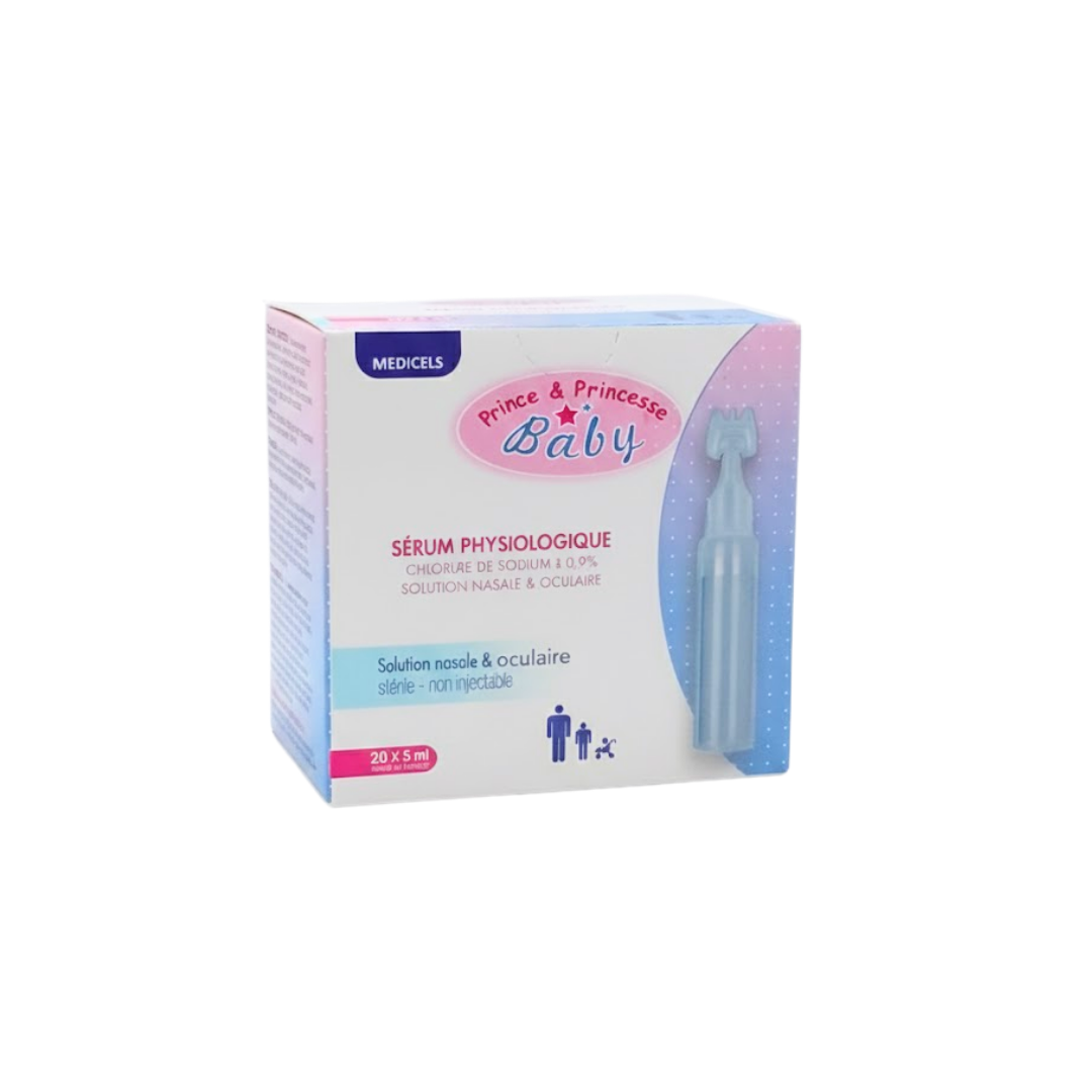 Prince &amp; Princesse Serum Physiologique 20 x 5Ml
