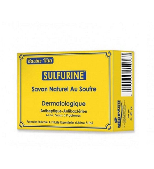Racine vita sulfurine savon au soufre 80gr