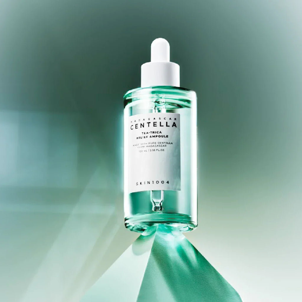 Centella Tea-Trica Relief Ampoule 100ml Sérum Apaisant Anti-Imperfections Peaux Acnéiques