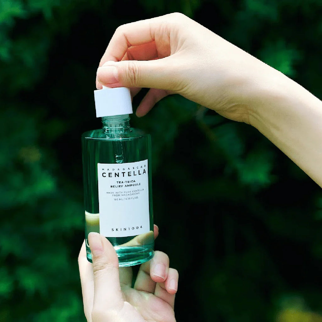 Centella Tea-Trica Relief Ampoule 100ml Sérum Apaisant Anti-Imperfections Peaux Acnéiques