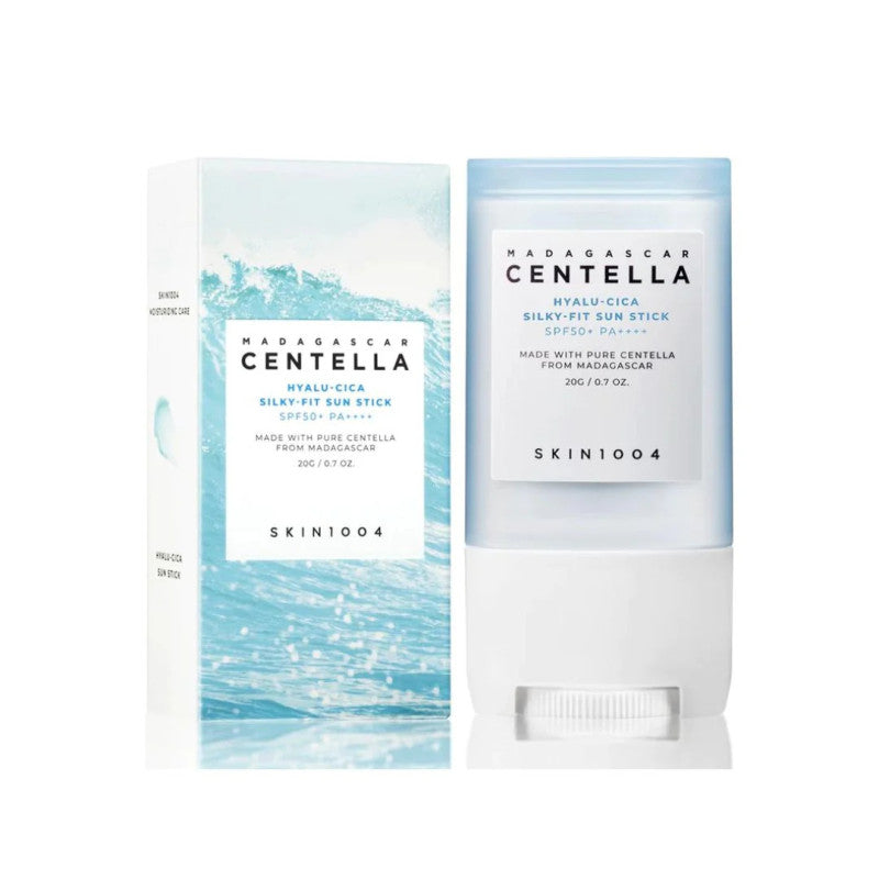 CENTELLA Madagascar Hyalu-Cica Silky-Fit Sun Stick SPF50+ PA++++ 20g Stick Solaire