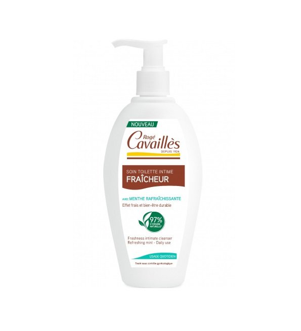 ROGE CAVAILLES SOIN TOILETTE INTIME NATUREL FRAICHEUR 250ML